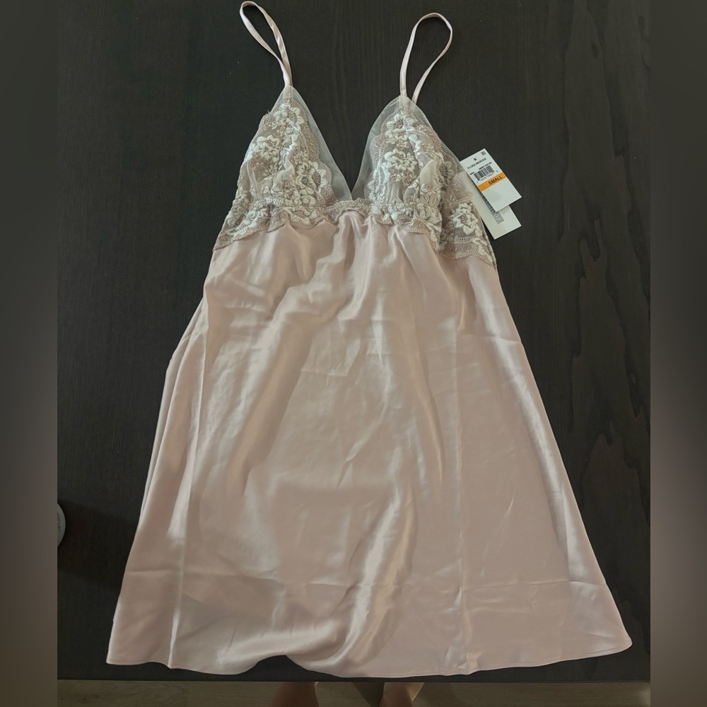 Flora Nikrooz Women’s Rosa Charmeuse Chemise